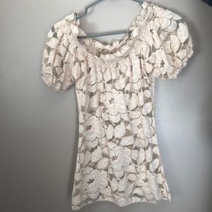 Charlotte Russe off the shoulder top